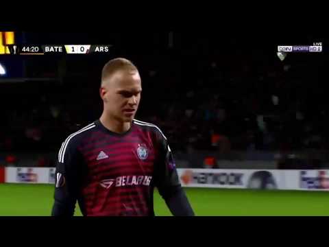 Arsenal Bate Borisov | Goals  1 Bate  Stanislav Dragun