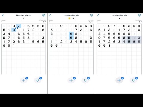 free offline number puzzle game for Android and iOS - gameplay. - YouTube