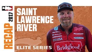 Luke Clausen's 2017 BASS Saint Lawrence Recap
