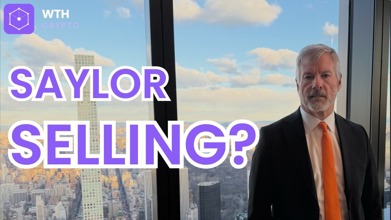 Saylor Said He'll Sell Bitcoin — What Actually Changed