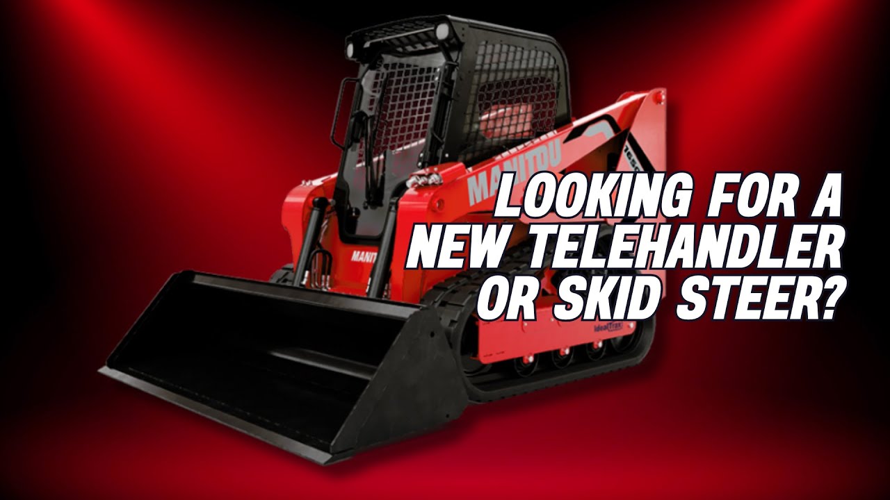 New Manitou Skid Steers & Telehandlers for Sale at Trinity Equipment!