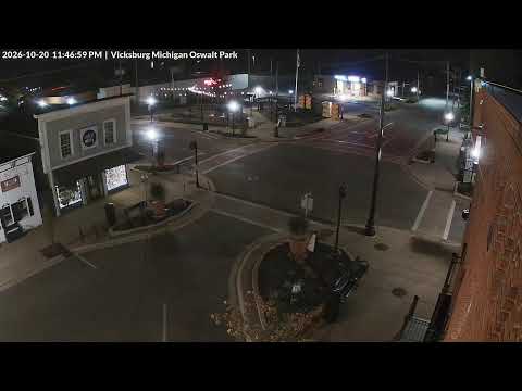 Live webcam view of Downtown Vicksburg from Oswalt Park