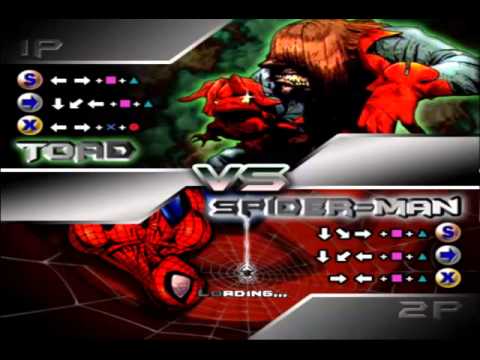 X-men Mutant Academy 2 Toad Arcade