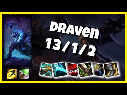 Draven vs Sivir BR Challenger BOT (13/1/2) - v11.5