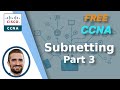 Free CCNA Subnetting Part 3 VLSM Day 15 CCNA 200 301 Complete Course