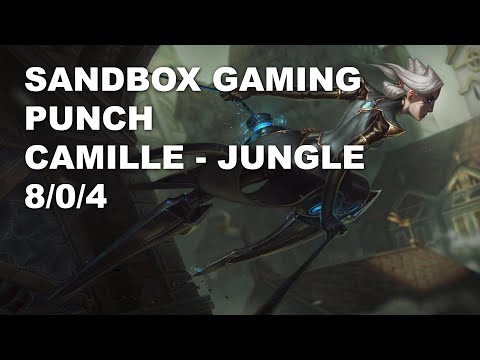 SANDBOX Gaming Punch Jungle Camille vs Rek'Sai - KR Challenger Rank Game