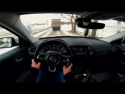 2018 Jeep Compass II 2.0 140 Hp POV Test Drive @DRIVEWAVE1