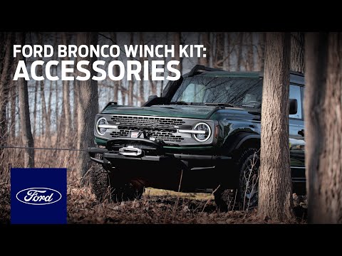 Ford Bronco Winch Kit | Accessories | Ford