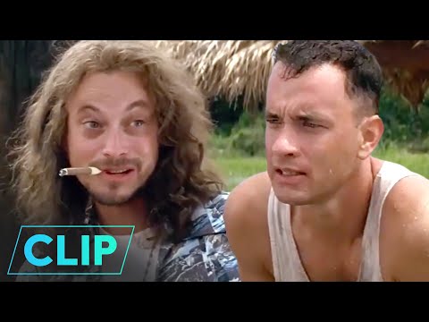 Forrest Gump (1994) | Lt. Dan Becomes Forrest's First Mate | Tom Hanks, Gary Sinise