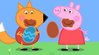 Peppa Pig English Episodes 4K | Chocolate Egg Hunt | 1 HOUR Easter Special  #PeppaPig