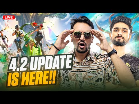 🥶BGMI 4.2 NEW UPDATE IS HERE!!!😎- BGMI LIVE🔴