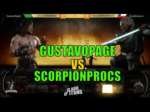 GUSTAVOPAGE VS SCORPIONPROCS - FT5 PRO GAMEPLAY - Scorpion, Sub-Zero vs Fujin, Kabal - MK11 Ultimate