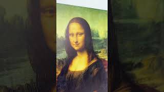 Drevená reprodukcia obrazu - Mona Lisa