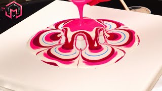 TRIED FIONA ART RECIPE and IT IS AWESOME Acrylic Pour Painting and Fluid Art