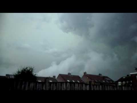 Indrukwekkend wolkenspel 23 juni broekhuizenvorst