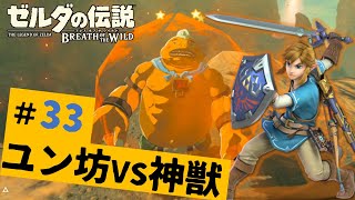 【マスターモード全クリ目指すゼル伝BotW】#33　ユン坊VS神獣ヴァ・ルーダニア！