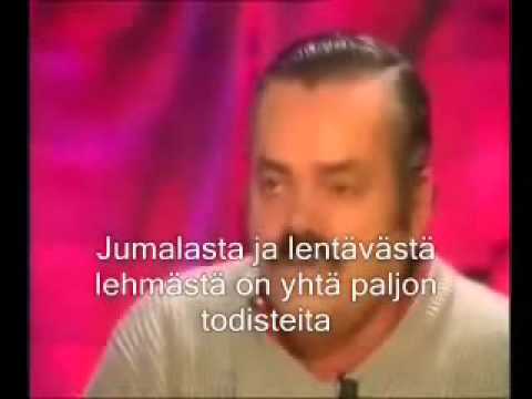 Ateisti nauraa uskovaisille (Suomi tekstit)