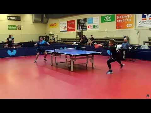 Regionalliga Südwest | #penholder  Player Nilkolas Grujic(2093TTR) : Jonas Christmann(2150TTR)