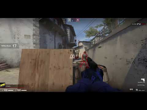 31 фраг s1mple против pro100 NAVI POV @ ESL One  Road to Rio