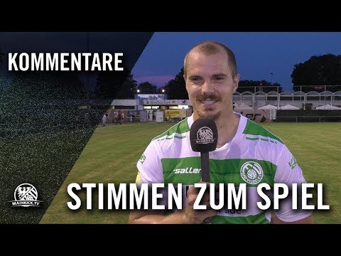 Die Stimmen zum Spiel | FV Bad Vilbel - SC Hessen Dreieich (1. Spieltag, Hessenliga)
