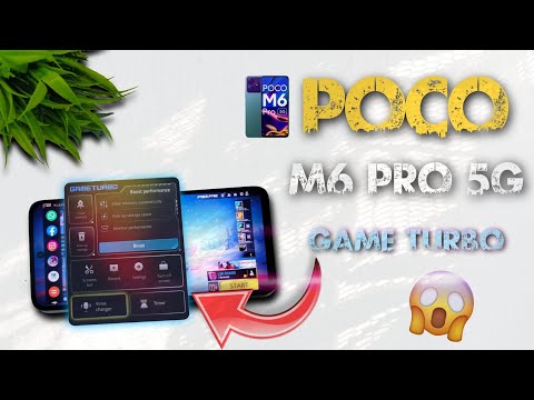 Enable game turbo with voice changer in poco m6 pro 5g || How to enable game turbo in poco m6 pro