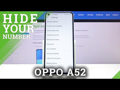 How to Hide or Show Caller ID in OPPO A52 – Make Your Number Private