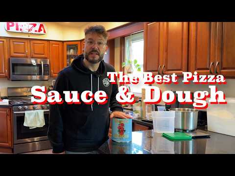 Pizza Dough & Sauce Prep Day | 66% Hydration NY-Style Dough + My Go-To Pizza Sauce