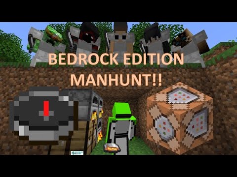 How to Do Minecraft Manhunt Bedrock Edition 1.19+