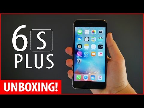 iPhone 6s Plus Unboxing! (New iPhone 6s Plus Space Grey 128gb Unboxing)
