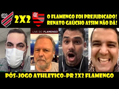 REAÇÕES: FLAMENGUISTAS REVOLTADOS - PÓS-JOGO ATHLETICO-PR 2x2 FLAMENGO BRASILEIRÃO.