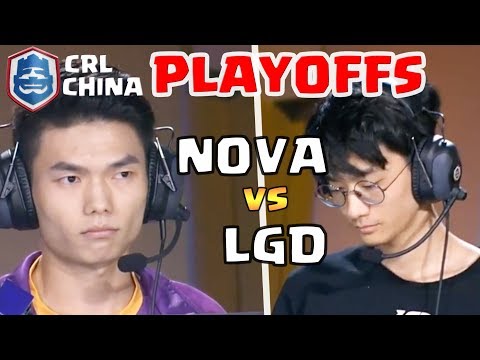 NOVA vs LGD | CRL China Playoffs | Clash Royale eSports