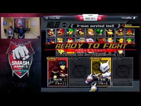 Axe vs Leffen - LB Semi Iron Man - Smash Summit 3