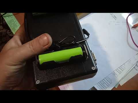 Антенный анализатор АА-330М. Питание от батарей.