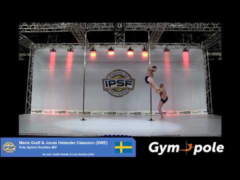 WPSC19 - Pole Sports - Doubles M/F - Marie Graff & Jonas Helander Claesson - Sweden