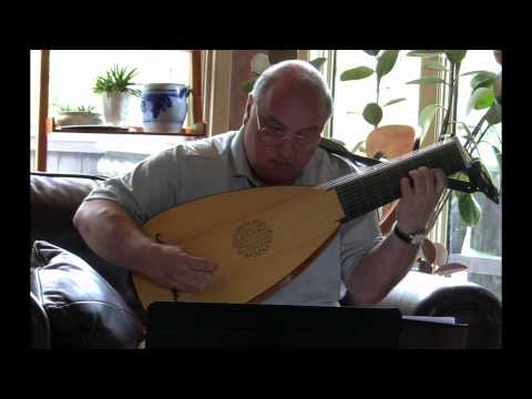 Gigue in d minor for Baroque Lute (? SL Weiss)