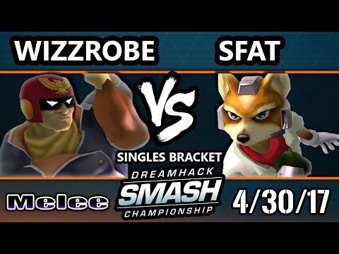 DHA 2017 SSBM - Wizzrobe (Captain Falcon) Vs. CLG | SFAT (Fox) - Smash Melee Bracket