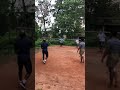 Badminton Outdoor Match Village Badminton Play