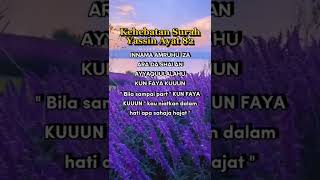 Download lagu kehebatan Surah Yasin ayat 82.kredit tiktok:‎@ayda_960‬ mp3