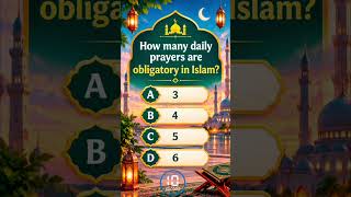 Download lagu Berapa Banyak Shalat Wajib dalam Islam Setiap Hari? 🌙 | Kuis Islami #Shorts📝 mp3