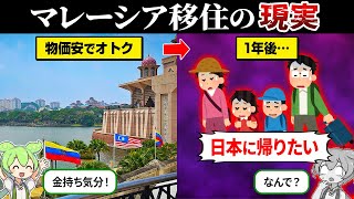 物価安に惹かれてマレーシア移住したずんだもんの末路【ずんだもん＆ゆっくり解説】