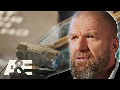 Triple H's LEGENDARY Sledgehammer Gifted Back to Him | WWE's Most Wanted Treasures | A&E