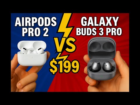 AirPods Pro 2 vs Galaxy Buds 3 Pro – Only One Wins in Real Life!