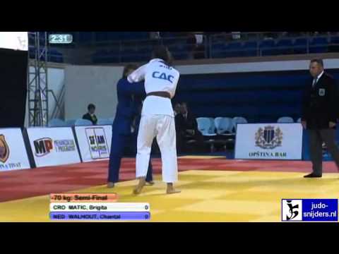 Brigita Matic (CRO) - Chantal Walhout (NED) [-70kg] semi-final