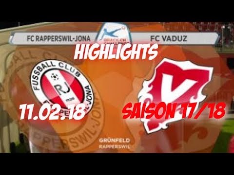 Fc Rapperswil Jona vs Fc Vaduz (11.02.18)