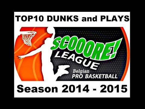 Top 10 Plays / Dunks Belgian Basketball league 2014-2015 : Episode3 (HD 1080p)