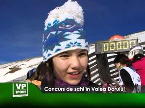 Concurs de schi în Valea Dorului