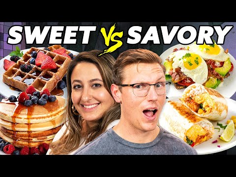 Sweet vs. Savory Breakfast