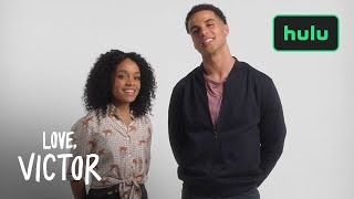 Rapid Fire Questions: Rachel Hilson and Mason Gooding • Love, Victor • A Hulu Original video