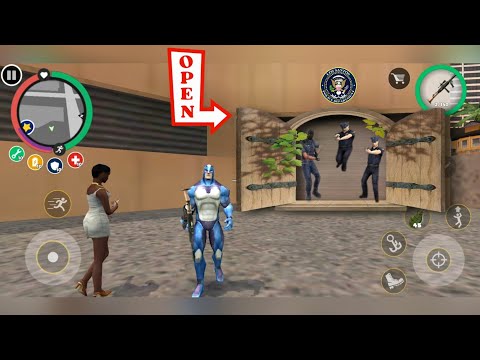 ENTER in Police Station | Rope Hero Vice Town | Elliot