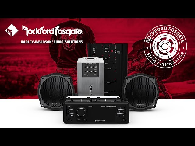 Rockford Fosgate HD9813SG-STAGE 2 Street Electra 1998-13 Harley in Other in City of Toronto